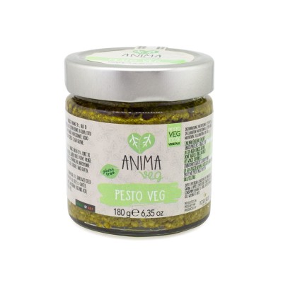 Anima Veg Pesto Veg Pesto bazyliowe z Tofu Wegańskie 180g