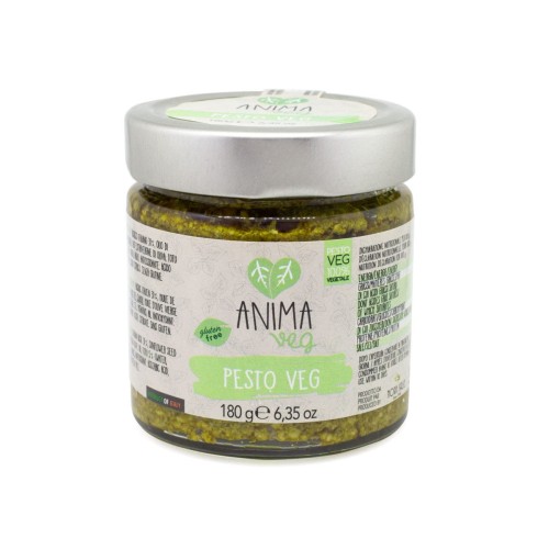 Anima Veg Pesto Veg Pesto bazyliowe z Tofu Wegańskie 180g