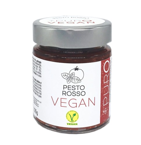Puro Vegan Pesto Rosso Pesto z szuszonymi pomidorami i tofu 135g