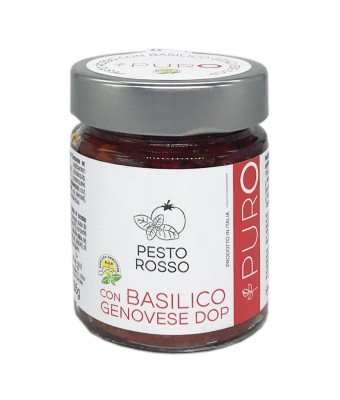 Puro Pesto Rosso con Basilico Genovese DOP Pesto Czerwone z Bazylią DOP 135g