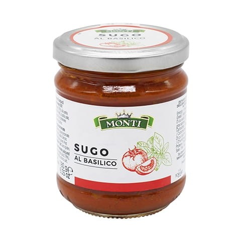 Monti Sugo al Basilico Sos pomidorowy z bazylią 180g