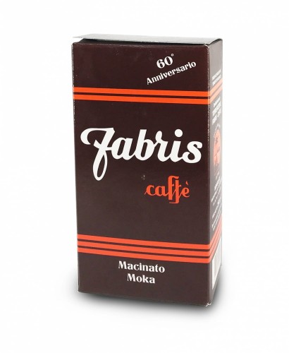 Fabris Macinato Moka Kawa mielona do Kawiarki Włoska 250g
