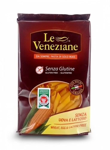 Le Veneziane Penne Rigate Makaron kukurydziany bezglutenowy 250g