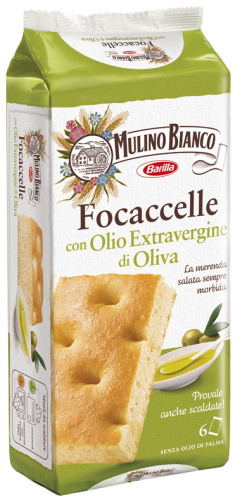 Mulino Bianco Focaccelle Chlebki z oliwą z oliwek 198g