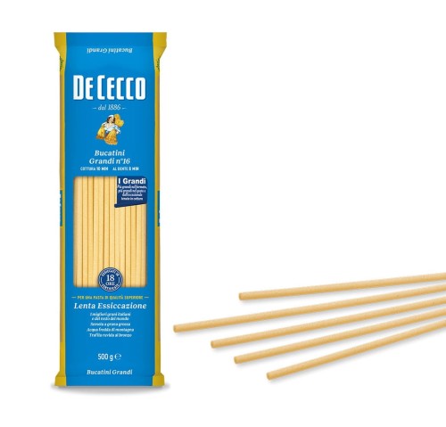 De Cecco Bucatini Grandi no.16 makaron włoski bezjajeczny 500g