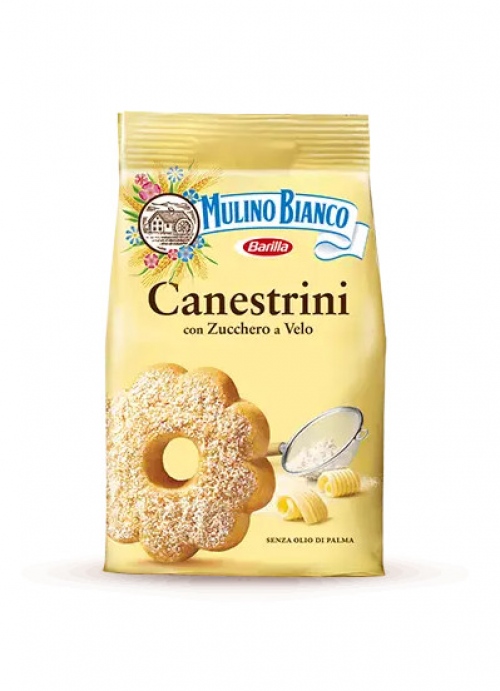 Mulino Bianco Canestrini Ciastka kruche maślane z cukrem pudrem 200g