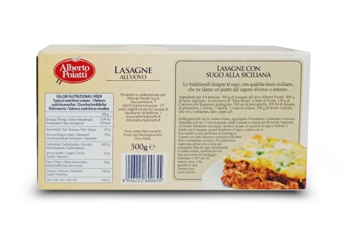 Alberto Poiatti Lasagne all'uovo Lasagna makaron jajeczny 500g