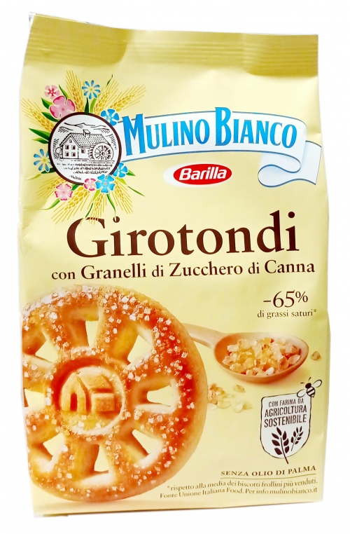Mulino Bianco Girotondi z Cukrem Trzcinowym 350g