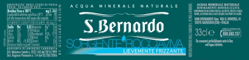 San Bernardo Woda mineralna lekko gazowana 260ml