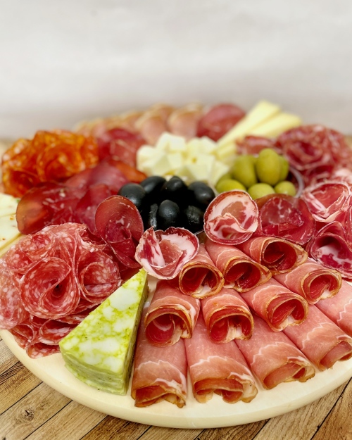Włoska deska serów i wędlin DIY Duża na 6-8 osób
