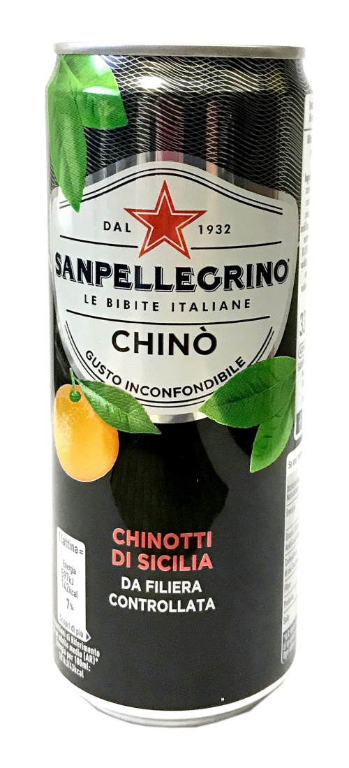 SanPellegrino Chino Napój gazowany o smaku gorzkiej pomarańczowy 330ml