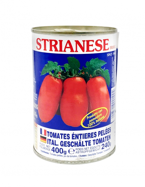 Strianese Pomodori Pelati Italiani pomidory włoskie obrane 400g