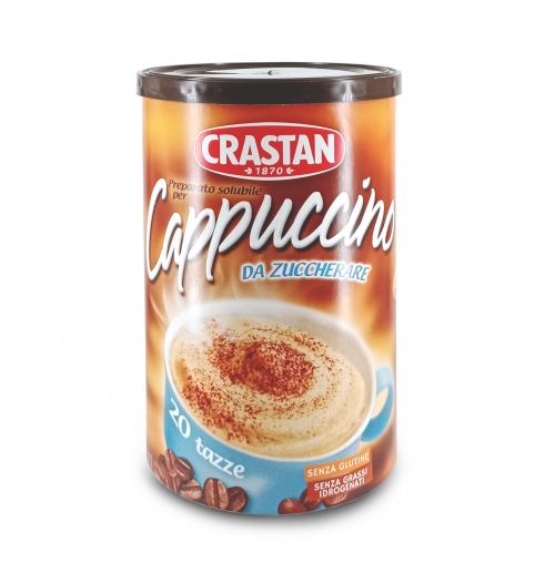 Crastan Cappuccino Kawa rozpuszczalna Bez cukru 250g