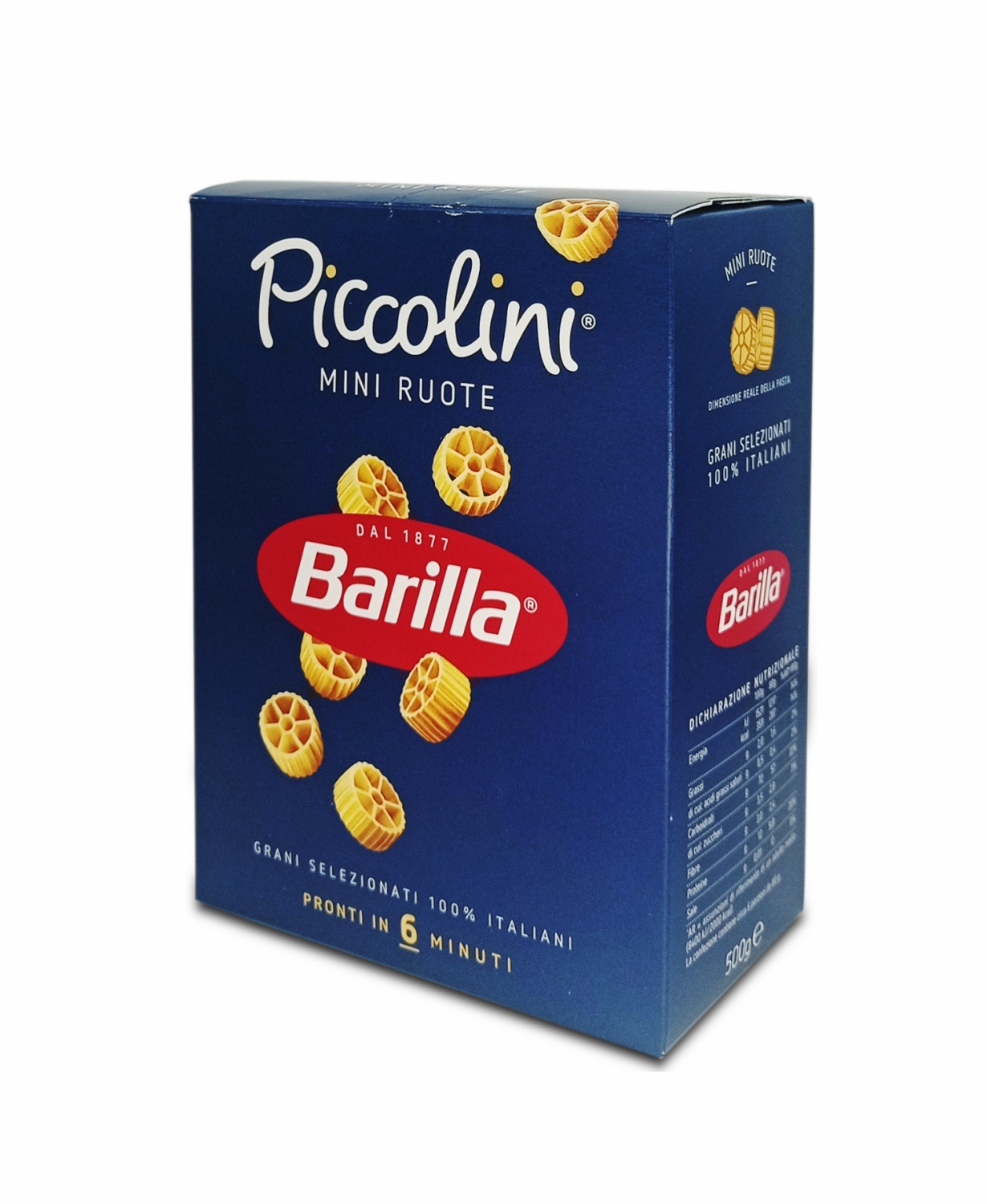 Barilla Piccolini Mini Ruote Makaron włoski 500g